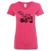 Women’s Glitter V-Neck T-Shirt Thumbnail