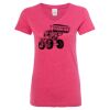 Women’s Glitter V-Neck T-Shirt Thumbnail