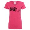 Women’s Glitter V-Neck T-Shirt Thumbnail