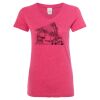 Women’s Glitter V-Neck T-Shirt Thumbnail