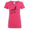 Women’s Glitter V-Neck T-Shirt Thumbnail