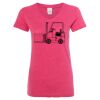Women’s Glitter V-Neck T-Shirt Thumbnail