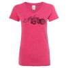 Women’s Glitter V-Neck T-Shirt Thumbnail
