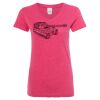 Women’s Glitter V-Neck T-Shirt Thumbnail