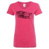 Women’s Glitter V-Neck T-Shirt Thumbnail