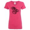 Women’s Glitter V-Neck T-Shirt Thumbnail