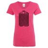 Women’s Glitter V-Neck T-Shirt Thumbnail
