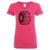 Women’s Glitter V-Neck T-Shirt Thumbnail