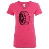 Women’s Glitter V-Neck T-Shirt Thumbnail