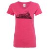 Women’s Glitter V-Neck T-Shirt Thumbnail
