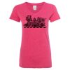 Women’s Glitter V-Neck T-Shirt Thumbnail