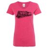 Women’s Glitter V-Neck T-Shirt Thumbnail