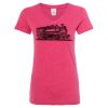 Women’s Glitter V-Neck T-Shirt Thumbnail