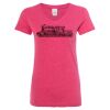 Women’s Glitter V-Neck T-Shirt Thumbnail