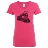 Women’s Glitter V-Neck T-Shirt Thumbnail