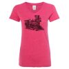 Women’s Glitter V-Neck T-Shirt Thumbnail