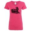 Women’s Glitter V-Neck T-Shirt Thumbnail