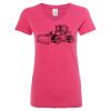 Women’s Glitter V-Neck T-Shirt Thumbnail