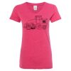 Women’s Glitter V-Neck T-Shirt Thumbnail
