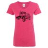 Women’s Glitter V-Neck T-Shirt Thumbnail
