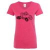 Women’s Glitter V-Neck T-Shirt Thumbnail