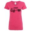 Women’s Glitter V-Neck T-Shirt Thumbnail