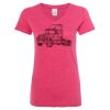 Women’s Glitter V-Neck T-Shirt Thumbnail