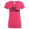 Women’s Glitter V-Neck T-Shirt Thumbnail
