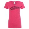 Women’s Glitter V-Neck T-Shirt Thumbnail