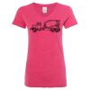 Women’s Glitter V-Neck T-Shirt Thumbnail