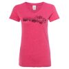 Women’s Glitter V-Neck T-Shirt Thumbnail