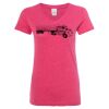 Women’s Glitter V-Neck T-Shirt Thumbnail