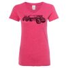 Women’s Glitter V-Neck T-Shirt Thumbnail