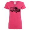 Women’s Glitter V-Neck T-Shirt Thumbnail