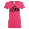 Women’s Glitter V-Neck T-Shirt Thumbnail