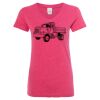 Women’s Glitter V-Neck T-Shirt Thumbnail