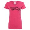 Women’s Glitter V-Neck T-Shirt Thumbnail