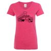 Women’s Glitter V-Neck T-Shirt Thumbnail