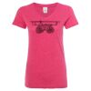 Women’s Glitter V-Neck T-Shirt Thumbnail