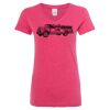 Women’s Glitter V-Neck T-Shirt Thumbnail