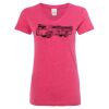 Women’s Glitter V-Neck T-Shirt Thumbnail