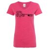 Women’s Glitter V-Neck T-Shirt Thumbnail