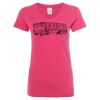 Women’s Glitter V-Neck T-Shirt Thumbnail