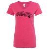 Women’s Glitter V-Neck T-Shirt Thumbnail