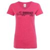 Women’s Glitter V-Neck T-Shirt Thumbnail