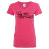 Women’s Glitter V-Neck T-Shirt Thumbnail