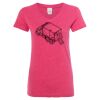Women’s Glitter V-Neck T-Shirt Thumbnail