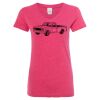 Women’s Glitter V-Neck T-Shirt Thumbnail