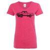 Women’s Glitter V-Neck T-Shirt Thumbnail
