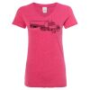 Women’s Glitter V-Neck T-Shirt Thumbnail